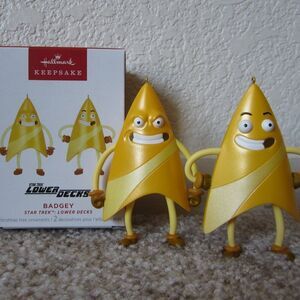 Badgey Star Trek Lower Decks 2023 Hallmark ornament